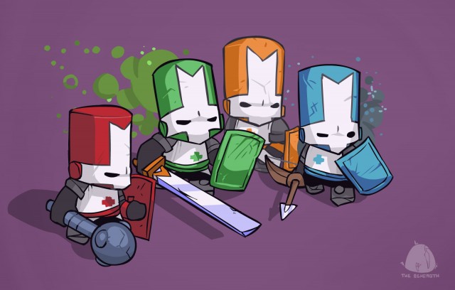 The Knights of 'Castle Crashers'