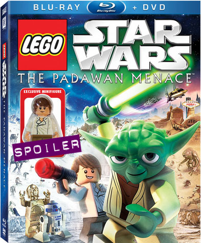 Lego Star Wars The Padawan Menace DVD/Blu-ray