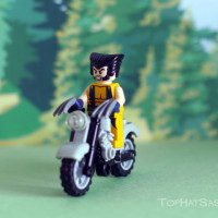 Wolverine on his Bike