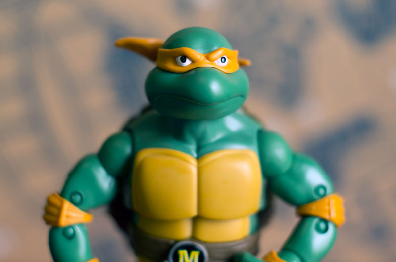 Michelangelo TMNT Teenage Mutant Ninja Turtles Action Figure 2012  Nickelodeon