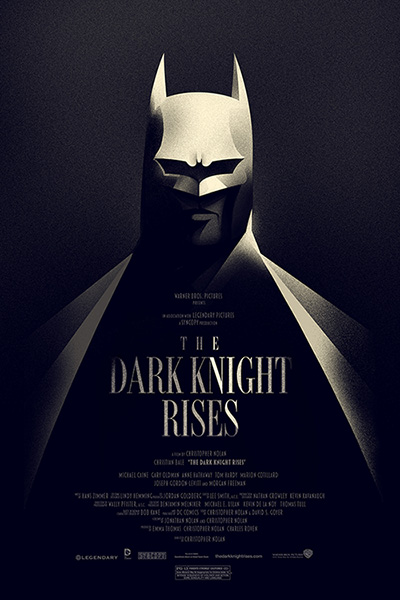 Olly Moss Dark Knight Rises Poster