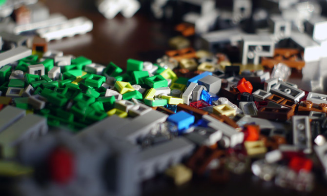 Minecraft LEGO Pieces