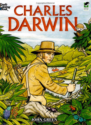 Charles Darwin Coloring Book