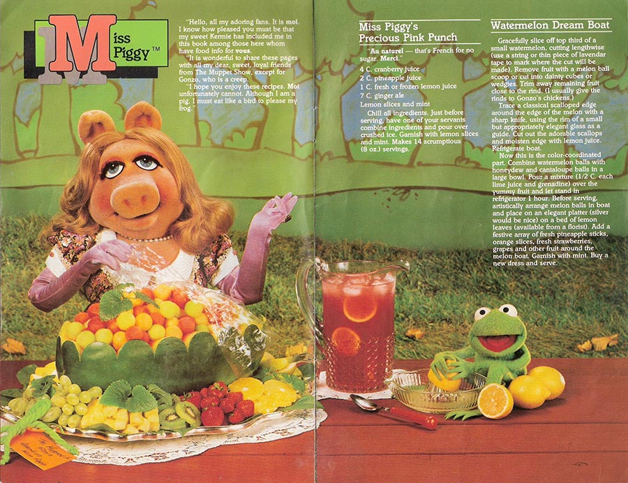 Muppet Picnic Cookbook Pages 3-4