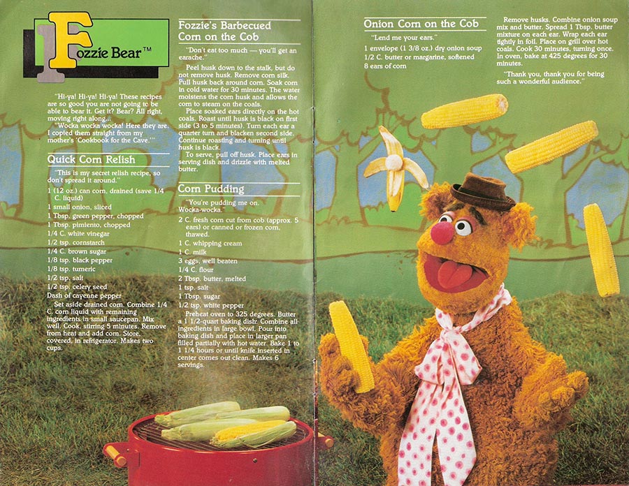 Muppet Picnic Cookbook Pages 5-6