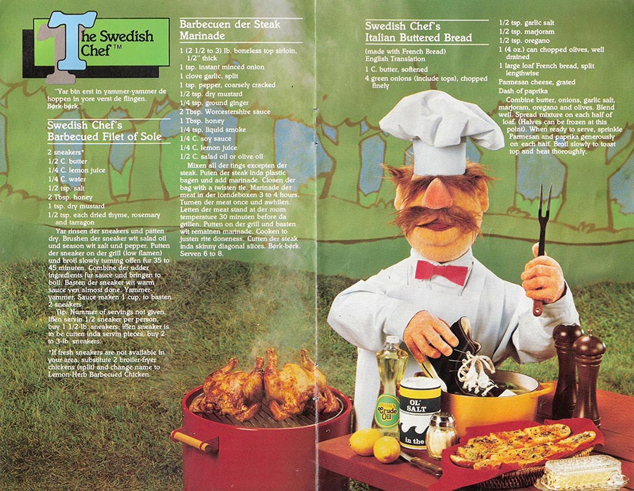 Muppet Picnic Cookbook Pages 9-10