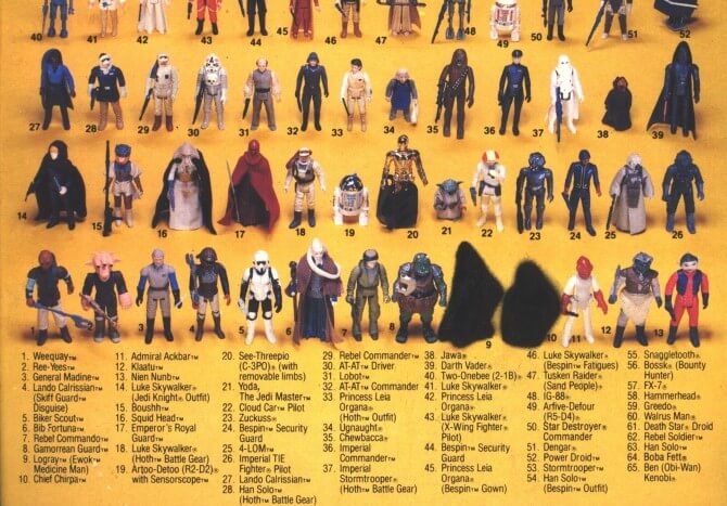 65 Card Back with Obscured Ewoks